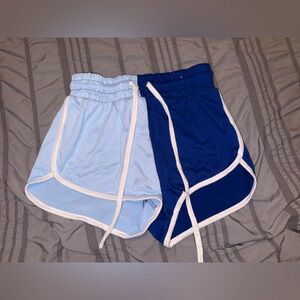 Rue21 Blue and Light Blue Athletic Shorts